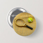 Tennisball Button (Vorne & Hinten)