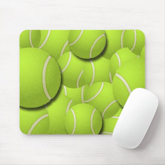 TENNISBALL-COLLAGE MOUSEPAD (Mit Mouse)
