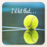 Tennisball, den ich dieses lustige Geschenk schlag