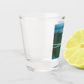 Tennisball, den ich dieses lustige Geschenk schlag Schnapsglas (Links)