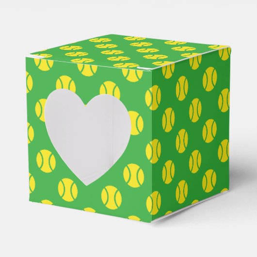 Tennisball-Gastgeschenk Geschenkschachtel (Vorderseite)