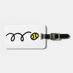 Tennisball Gepäckanhänger