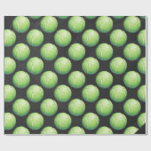 Tennisball Geschenkpapier (Flach)