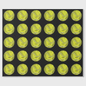 Tennisball geschenkpapier (Flach)