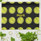 Tennisball geschirrtuch (Gefaltet)