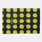 Tennisball geschirrtuch (Horizontal)
