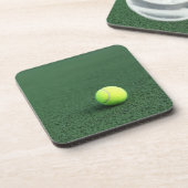 Tennisball Getränkeuntersetzer (Linke Seite)