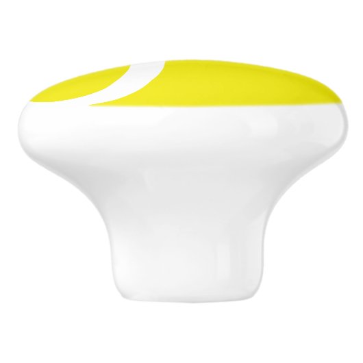 Tennisball-Handgriff Keramikknauf (Seitenansicht)