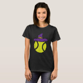 Tennisball-Hexe mit lustigem Halbjahr 2020 Sport T-Shirt (Vorne ganz)