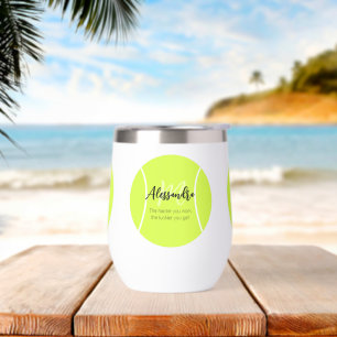 Tennisball individuelle Name & Text