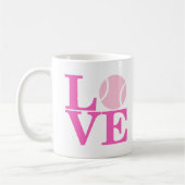 Tennisball Kaffeetasse (Links)