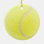 Tennisball Keramik Ornament (Hinten)
