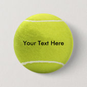 Tennisball-Knopf Button (Vorderseite)