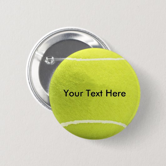 Tennisball-Knopf Button (Vorne & Hinten)