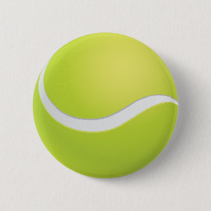 Tennisball-Knopf Button