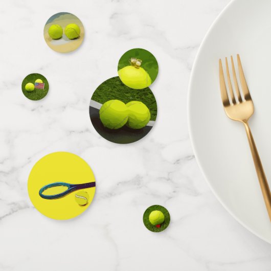 Tennisball Konfetti (Gruppe)