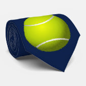 Tennisball Krawatte (Gerollt)