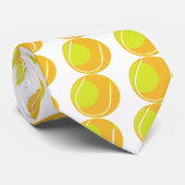 Tennisball Krawatte (Gerollt)