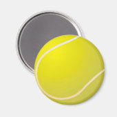 Tennisball Magnet (Vorderseite/Rückseite)