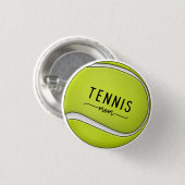 Tennisball Mama Mutter Mommy Mama Button (Vorne & Hinten)