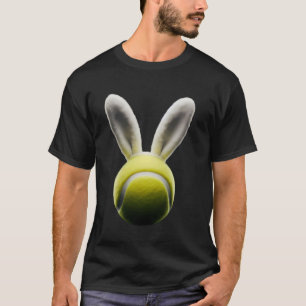 Tennisball mit Osterhasenohren Spielerliebhaber Ki T-Shirt