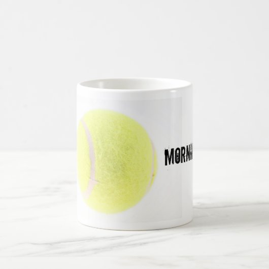 Tennisball, Morning-Star! Kaffeetasse (Mittel)