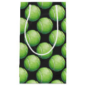 Tennisball-Muster Kleine Geschenktüte (Vorderseite)