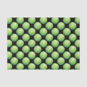 Tennisball-Muster Seidenpapier