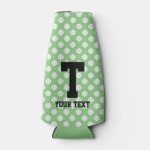 Tennisball-Musterflasche cooler mit individuellem Flaschenkühler (Vorderseite)