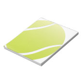 Tennisball Notizblock (Rotiert)