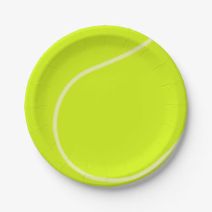 Tennisball Pappteller