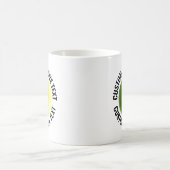 Tennisball Personalisierter Text 11 oz. Kaffeetasse (Mittel)