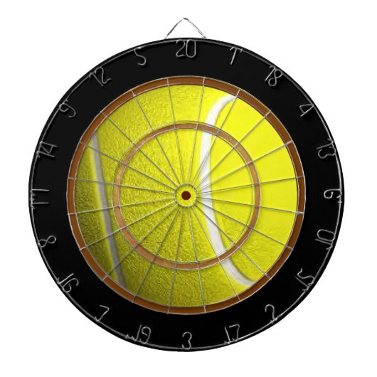 Tennisball-Regulierung - Dartboard Dartscheibe (vorne)