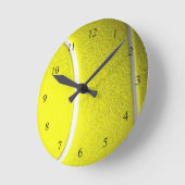 Tennisball Runde Sportmauer Uhr (Winkel)
