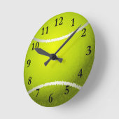 Tennisball Runde Wanduhr (Winkel)