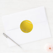 Tennisball Runder Aufkleber (Umschlag)