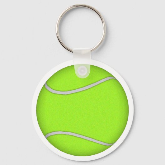 Tennisball: Schlüsselanhänger (Vorderseite)