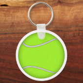 Tennisball: Schlüsselanhänger (Vorderseite)