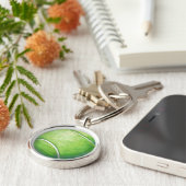 Tennisball Schlüsselanhänger (Seite)