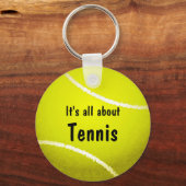 Tennisball-Schlüsselanhänger Schlüsselanhänger (Vorderseite)