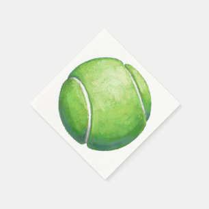 Tennisball Serviette