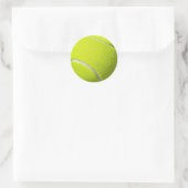 Tennisball-Sticker (Text hinzufügen, wenn du Will) Runder Aufkleber (Tasche)