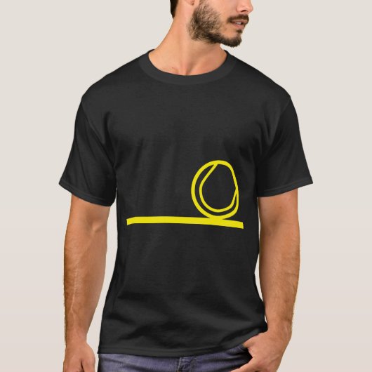 Tennisball T-Shirt (Vorderseite)