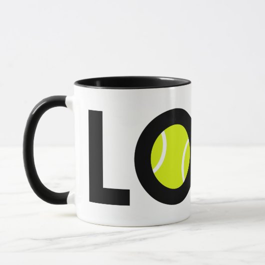 Tennisball Tasse (Links)