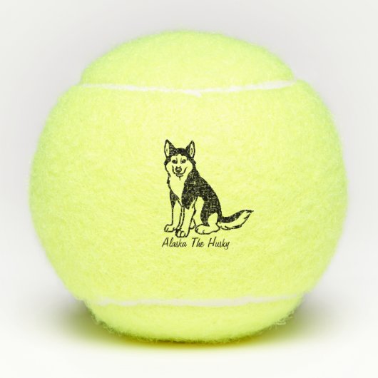 Tennisball Tennisbälle (Vorderseite)