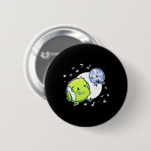 Tennisball- und Golfball-Duo-Mathe Button (Vorne & Hinten)