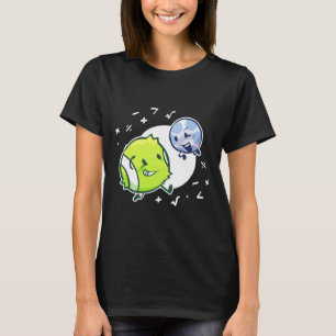 Tennisball- und Golfball-Duo-Mathematik T-Shirt