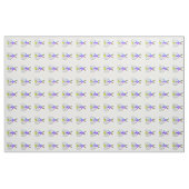 Tennisball und Rackets Stoff (Fat Quarter (45,7 x 55,9 cm))