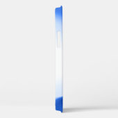 Tennisball und Schlägersport blau gelb Case-Mate iPhone Hülle (Rückseite / Rechts)