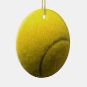 Tennisball-Verzierung Keramik Ornament (Rechts)